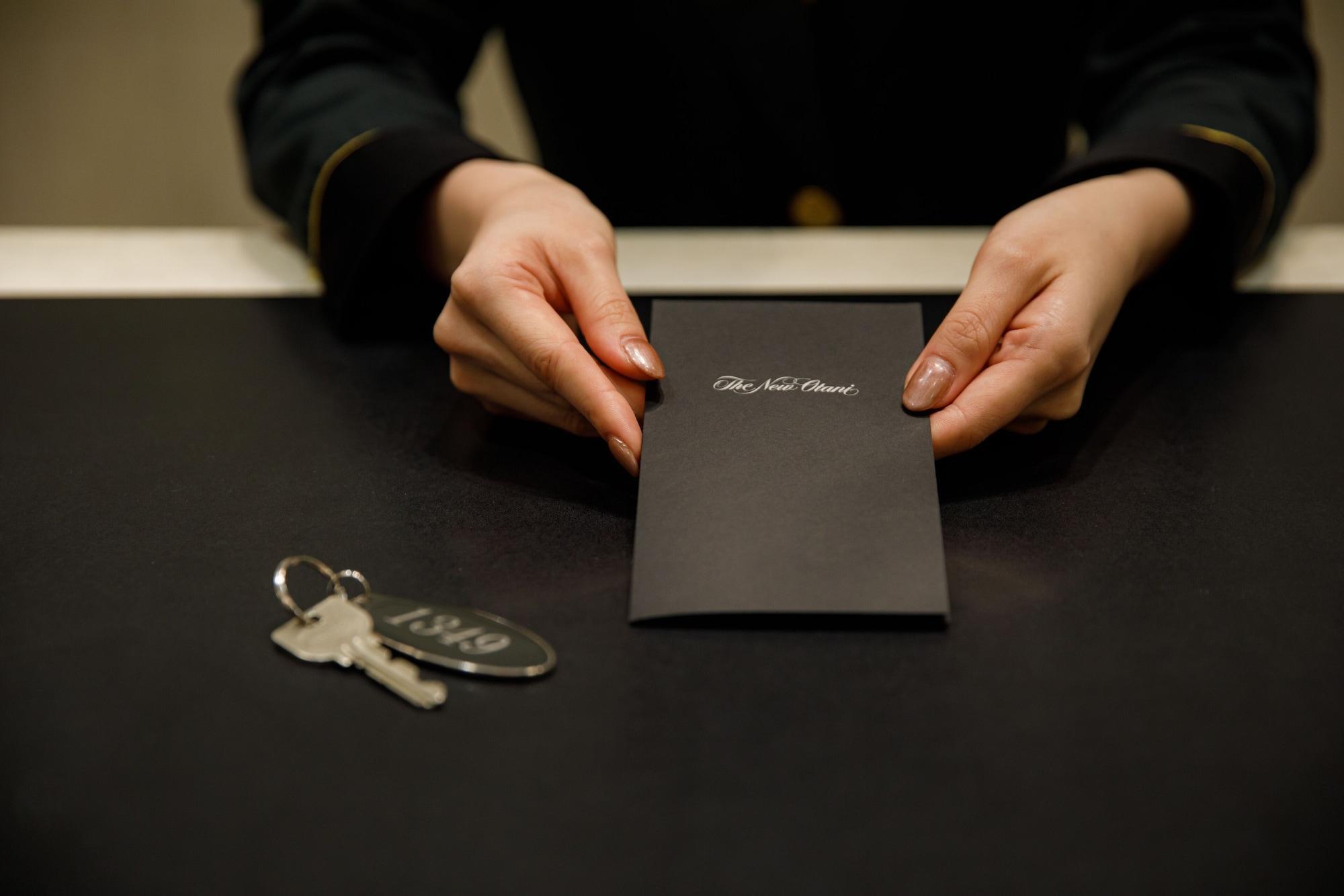 Hotel New Otani Hakata Fukuoka  Zewnętrze zdjęcie A hotel key card