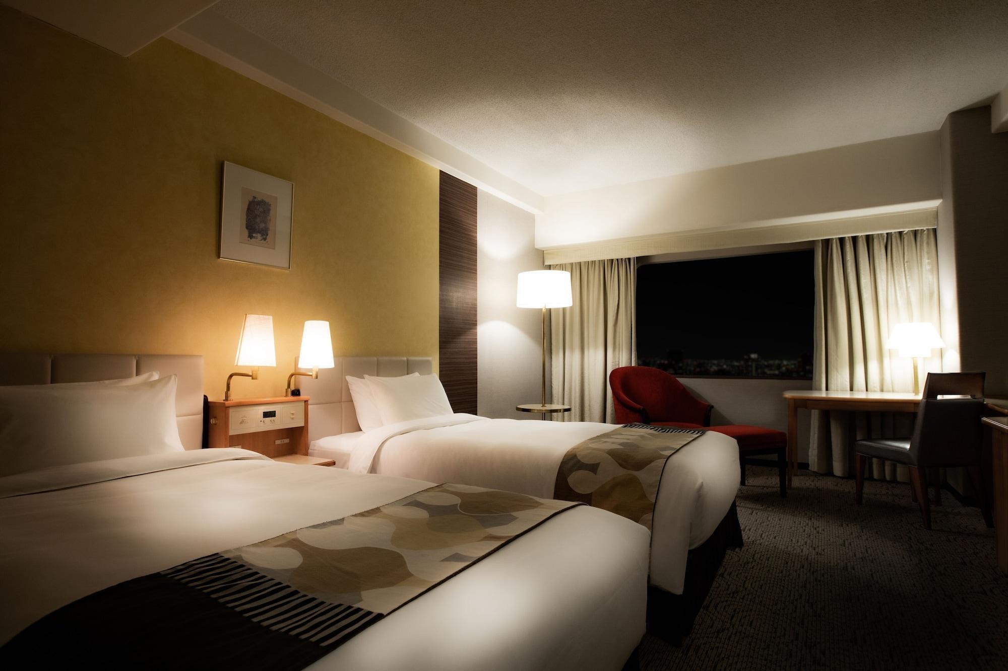 Hotel New Otani Hakata Fukuoka  Zewnętrze zdjęcie A room at the hotel